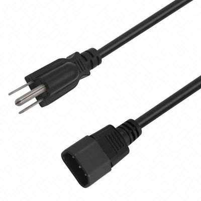 ποιότητας  3 Prong AC US Plug Power Cord 10A 13A 15A 125V for laptop desktop εργοστάσιο